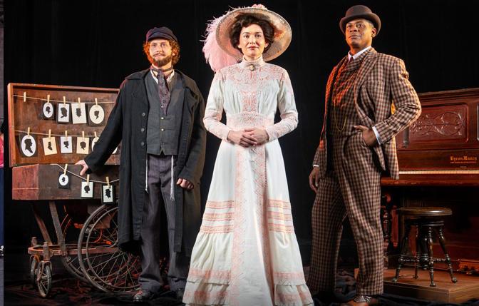 Leo Ash Evens, Christine Dwyer and Nkrumah Gatling in TheatreWorks' 'Ragtime.' 