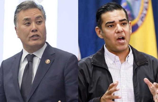 Congressman Mark Takano (D-Riverside), left, and Long Beach congressional candidate Robert Garcia are expected to win their respective races in November. Photos: Takano, Tia Gemmell; Garcia, Courtesy City of Long Beach