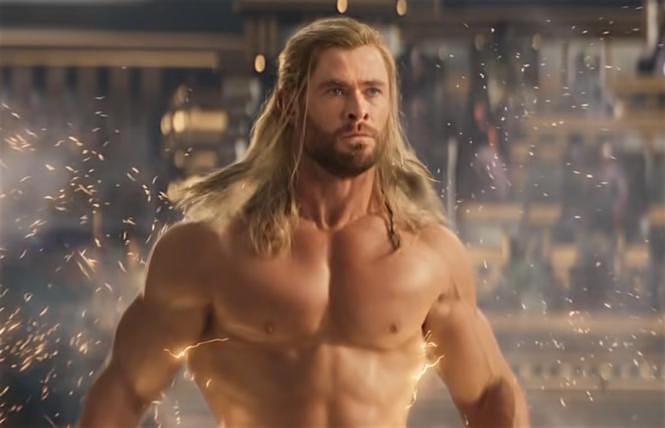 Liam Hemsworth as Thor stripped by Zeus in 'Thor: Love and Thunder'