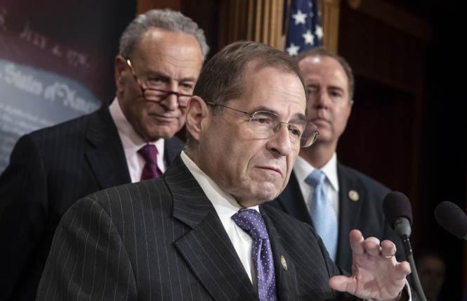 Congressmember Jerrold Nadler introduced the bill in the House to protect marriage rights for same-sex couples. Photo: Courtesy AP