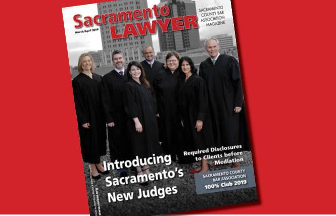 Judge Daniel Calabretta, second from left, would be the first LGBTQ judge on the U.S. District Court for the Eastern District of California. Photo: Courtesy screengrab