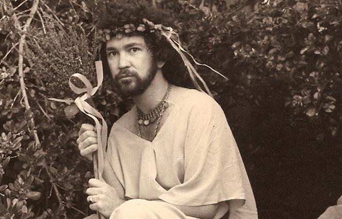 Randy Conner in his goddess drag taken in 1981. Photo: Gloria Anzaldúa