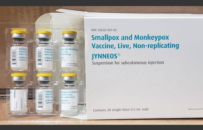 The San Francisco Department of Public Health started splitting doses of the Jynneos monkeypox vaccine August 18. Photo: Courtesy HHS
