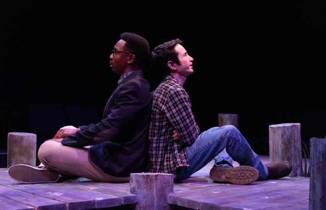 Leon Jones and Tim Garcia in 'A Picture of Two Boys.' (photo: Jenni Chapman Photography)