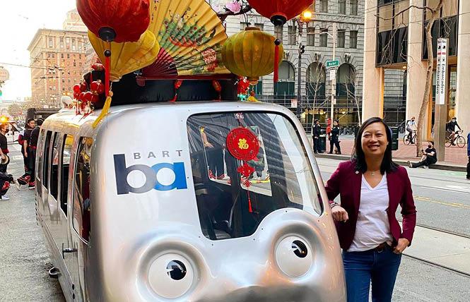 BART director Janice Li was elected president of the transit agency's board of directors December 15. Photo: Courtesy Facebook