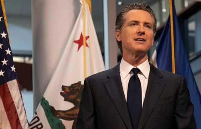 Governor Gavin Newsom can use his political capital to help the LGBTQ community in 2023. Photo: Courtesy Governor's Office