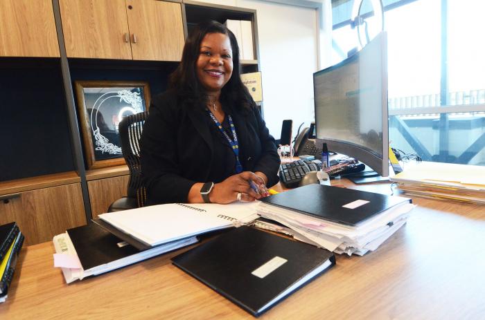 Cristel Tullock will soon mark one year as San Francisco's chief adult probation officer. Photo: Rick Gerharter<br>