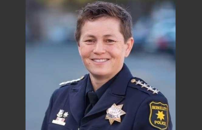 Interim Berkeley Police Chief Jennifer Louis. Photo: Courtesy Berkeley Police Department