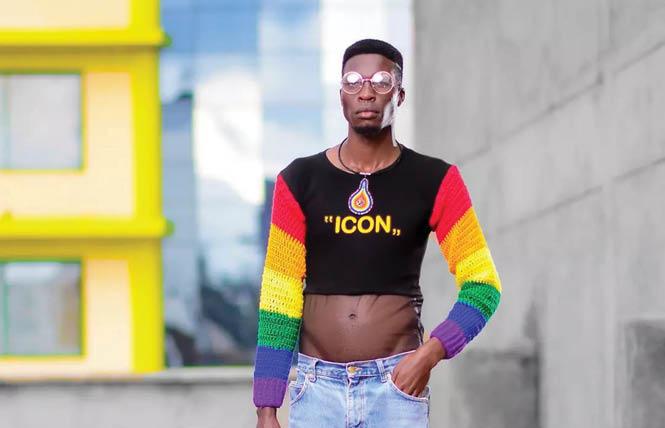 Kenyan gay activist, fashion designer, and model Edwin Chiloba was killed in Nairobi on January 2. Photo: Twitter