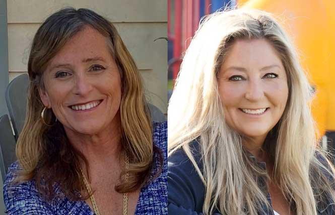 Stephanie Wade, left, came up short in her runoff race for a Seal Beach City Council seat against Lisa Landau. Photos: Wade, courtesy the campaign; Landau, courtesy Facebook