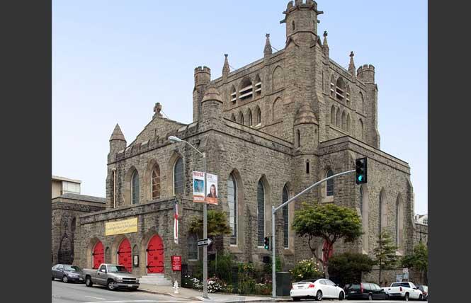 Metropolitan Community Church-San Francisco now holds worship services at Trinity Episcopal Church at Bush and Gough streets. Photo: Courtesy NoeHill in San Francisco