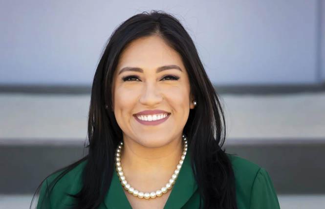 Former Assemblymember Suzette Valladares scored the highest of any Republican lawmaker on Equality California's 2022 Legislative Scorecard. She announced that she will be seeking a state Senate seat in 2024. Photo: Courtesy the candidate