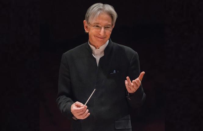 Conductor Michael Tilson Thomas (photo Brandon Patoc)