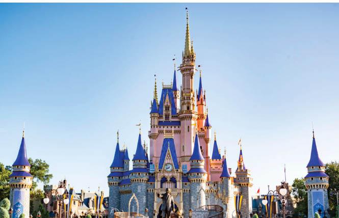 Walt Disney World in Orlando, Florida may see fewer queer visitors after Equality Florida issued a travel advisory last week urging LGBTQs not to travel or move to the state because of far-right policies by the DeSantis administration. Photo: Courtesy Walt Disney World website