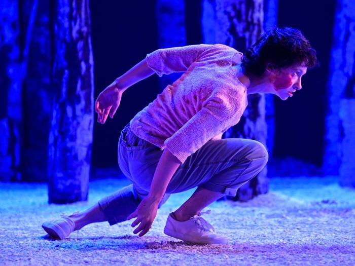 Noah Lamanna (Eli) in the West Coast premiere of the National Theatre of Scotland production of 'Let the Right One In' at Berkeley Repertory (photo: Kevin Berne)