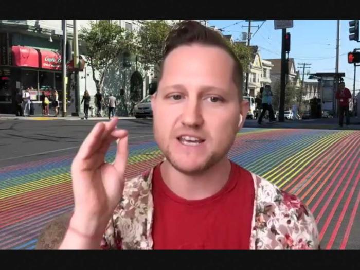 Jessie Oliver Sanford spoke during a virtual town hall held by groups working to save the seats at the Castro Theatre. Photo: Screengrab via Zoom