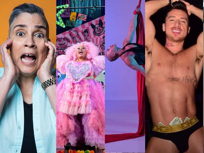  Marga Gomez' 'Swimming With Lesbians' @ The Marsh; <br>'The Wizard of Oz' @ Toni Rembe Theater; Spectrum @ Zaccho Dance Theatre; Que Rico gogo guy