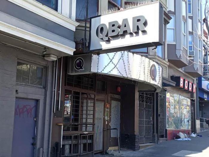 Q Bar on Castro Street is eyeing a September reopening. Photo: Scott Wazlowski