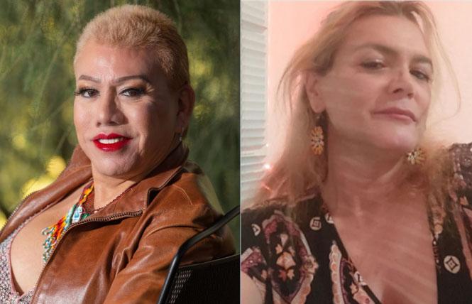 TransLatin@Coalition CEO Bamby Salcedo, left, and trans woman Funda Diana will deliver remarks at the third annual Transgender Immigrant Symposium. Photos: Courtesy the summit