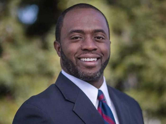 State Superintendent of Public Instruction Tony Thurmond will be honored by the East Bay Stonewall Democratic Club at its Pride Breakfast. Photo: Courtesy CA Dept. Education
