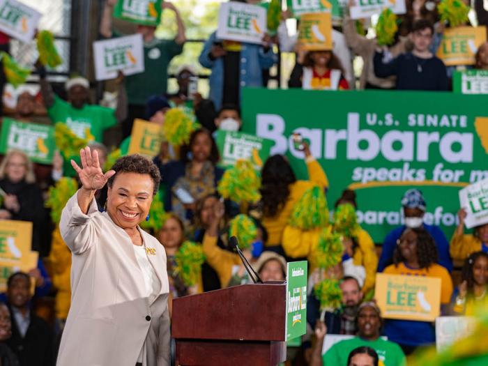 Congressmember Barbara Lee, who in February announced her candidacy for U.S. Senate, has been named grand marshal of this Sunday's Oakland Pride parade. Photo: Jane Philomen Cleland