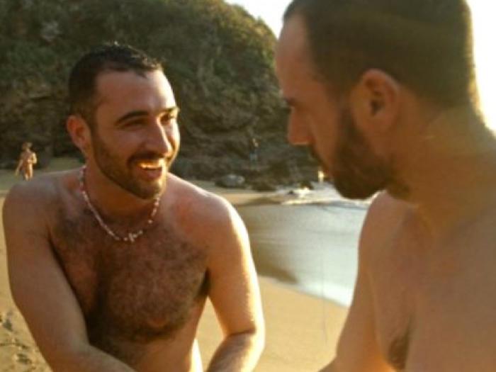 Sebastián Silva and Jordan Firstman in 'Rotting in the Sun'