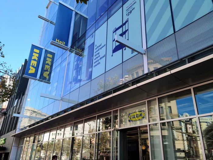 Ikea's first San Francisco store, located at 945 Market Street, opened in August. Photo: Cynthia Laird