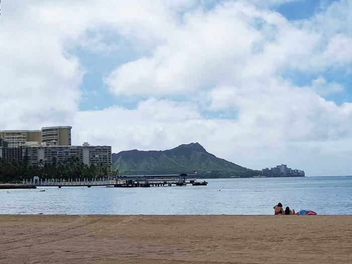 Diamond Head is easily seen by visitors to Honolulu on the island of Oahu in Hawaii. Photo: Cynthia Laird