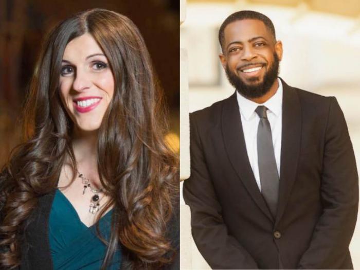 Virginia state Senator-elect Danica Roem and Mississippi state Representative-elect Fabian Nelson were successful in their elections November 7. Photos: Roem, courtesy LGBTQ Victory Fund; Nelson, AP