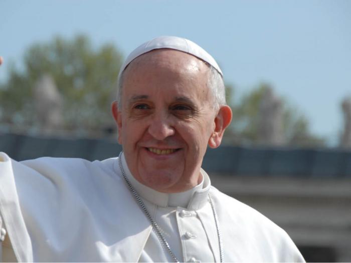 Pope Francis has announced that Catholic priests can perform blessings for same-sex couples. Photo: Bill Wilson