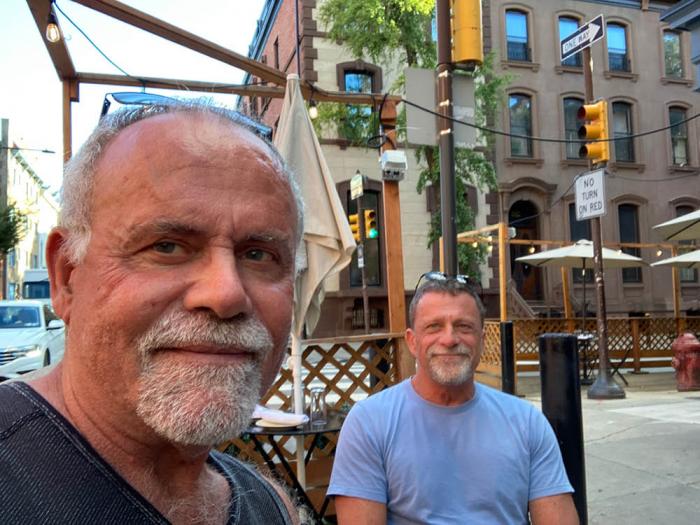 Jamie Summers, left, is shown with his partner, John Donohie, in a photo taken before Summer's death in late September. Photo: Courtesy John Donohie