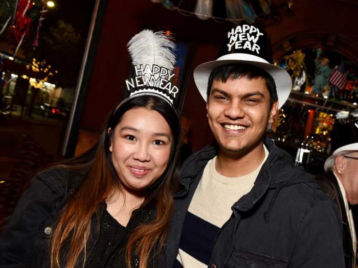 Revelers celebrated a previous New Year's Eve at Twin Peaks Tavern in the Castro. Photo: Steven Underhill