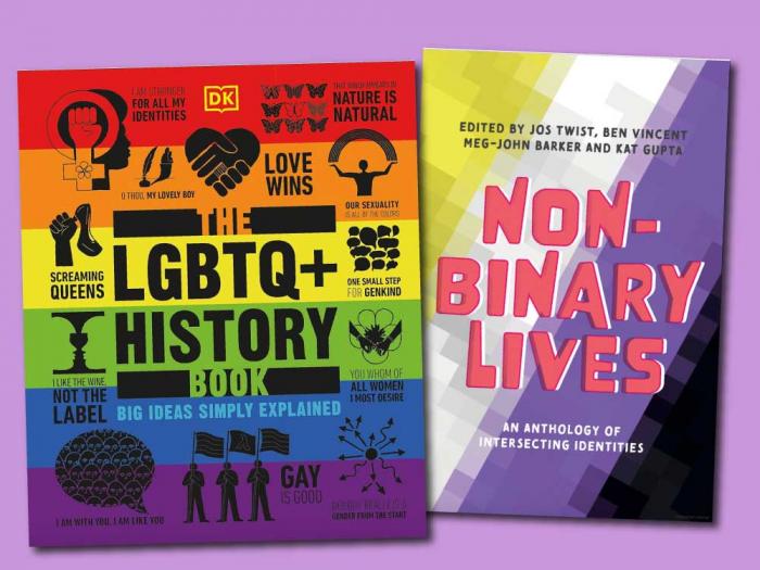 These are some of the titles that Fabulosa Books in the Castro sends out to groups in other states through its Books Not Bans program.