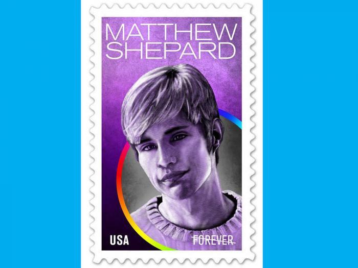The San Francisco Board of Supervisors is expected to pass a resolution in support of a Matthew Shepard U.S. postal stamp. Courtesy the stamp campaign committee.