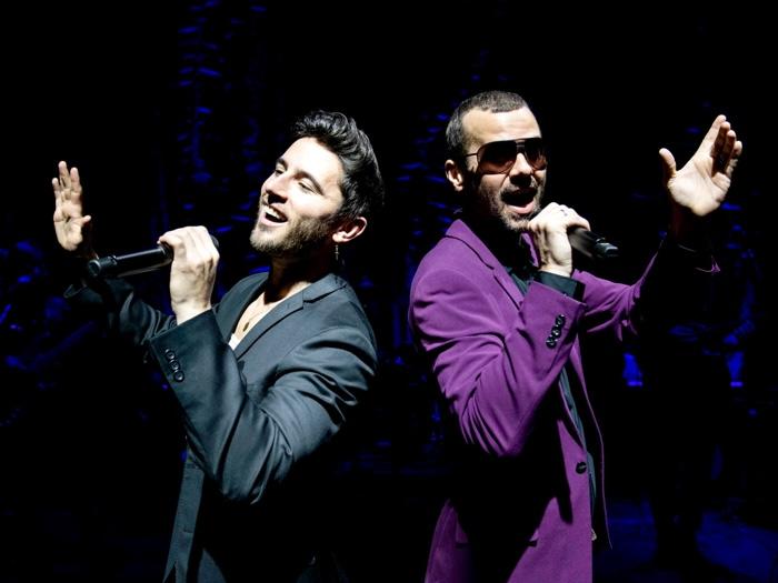 Rory Phelan and Craig Winberry in 'The Life and Music of George Michael' <br>