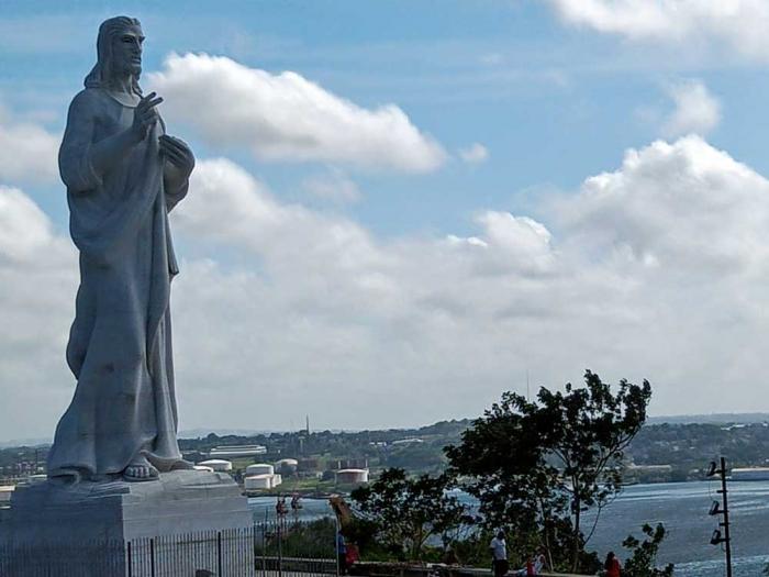 The Christ of Havana statue overlooks the Cuban city. Photo: Ed Walsh