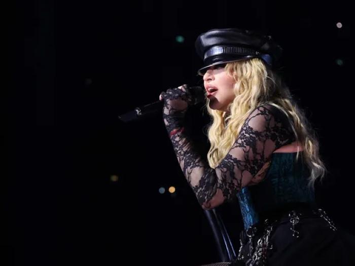 Madonna in her 'Celebration' concert tour (photo: Getty Images Kevin Mazur for LiveNation)