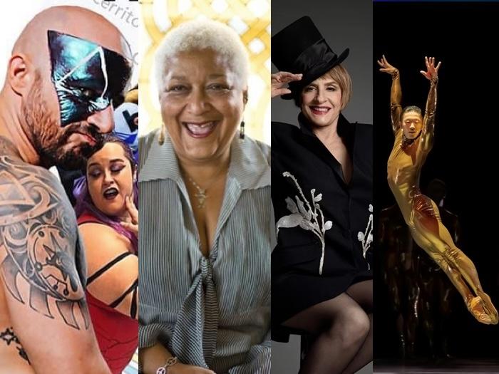 Full Queer: Wrestling for Rights @ Armistice Brewing Company, Richmond; <br>Jewelle Gomez at Memory Keepers Initiative @ Chan National Queer Arts Center; <br>Patti LuPone @ Davies Symphony Hall; SF Ballet's 'Mere Mortals' @ War Memorial Opera House