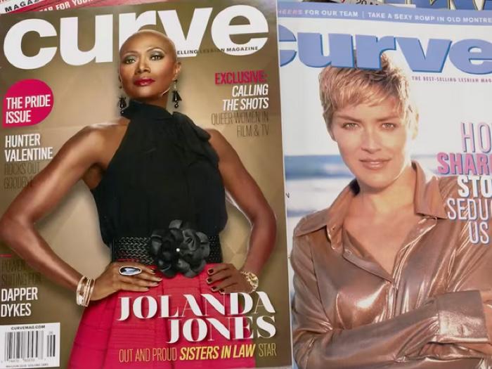 Curve magazine covers (photo: Frankly Speaking Films/Together Films)