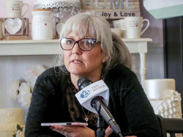 The state of California is appealing a lower court decision that Catherine Miller, owner of Tastries Bakery in Bakersfield, can deny making wedding cakes for same-sex couples because of her religious beliefs. Photo: AP/Henry Barrios