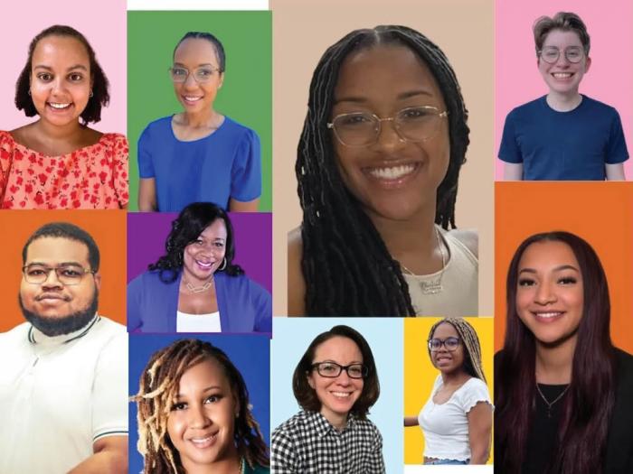 Some of the News is Out and Word In Black fellows who will participate in The Digital Equity Local Voices Lab. Photos: Courtesy News is Out