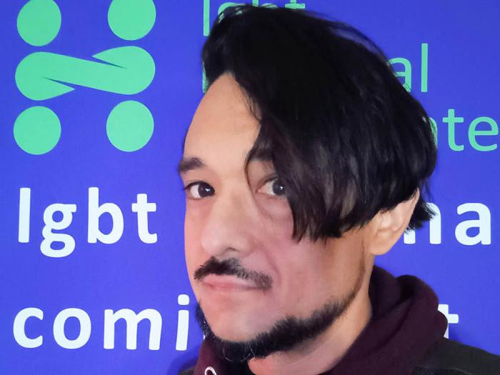 Aaron Almanza, executive director of the National LGBT Help Center, is seeking films for the agency's inaugural online film festival, which has the theme of coming out of the closet. Photo: Courtesy National LGBT Help Center