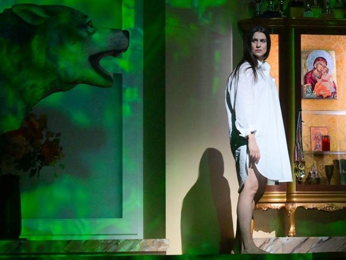 Asmik Grigorian in Oper Frankfurt's production of 'The Enchantress' (photo: Medici TV)