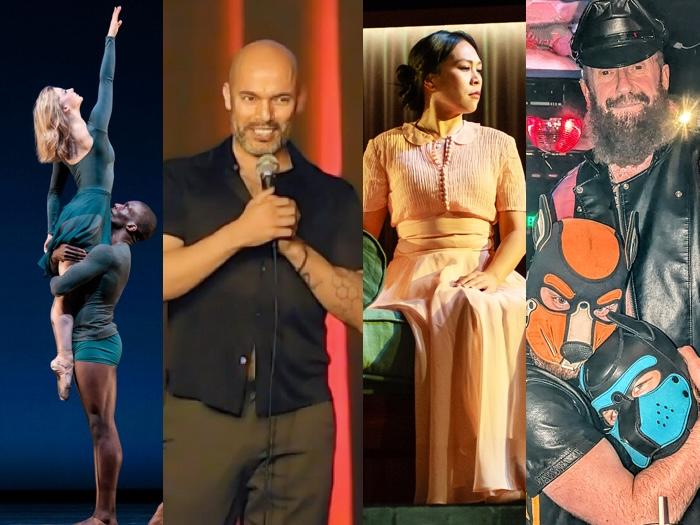 Smuin Contemporary Ballet; Sergio Novoa hosts the Queer A.F. Comedy Show @ Queer Arts Featured; <br>'The Glass Menagerie' @ SF Playhouse; pups and leather daddies @ SF Eagle