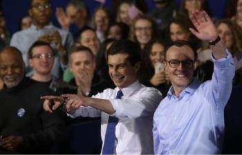 Buttigieg formalizes his bid, promising the 'courage to move on from our past'