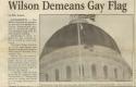 Political Notebook: Pride flag at CA Capitol 1st flew in October 1990