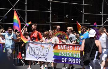 Massive Stonewall 50 parade