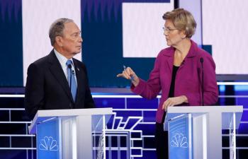 Online Extra: Election 2020: Rivals pounce on Bloomberg at Dem debate