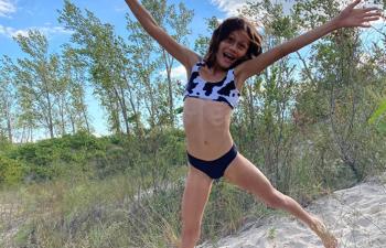 Out in the Bay: Father-daughter duo makes form-fitting bikinis for trans girls