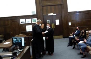 Borkon sworn in as newest Alameda County judge